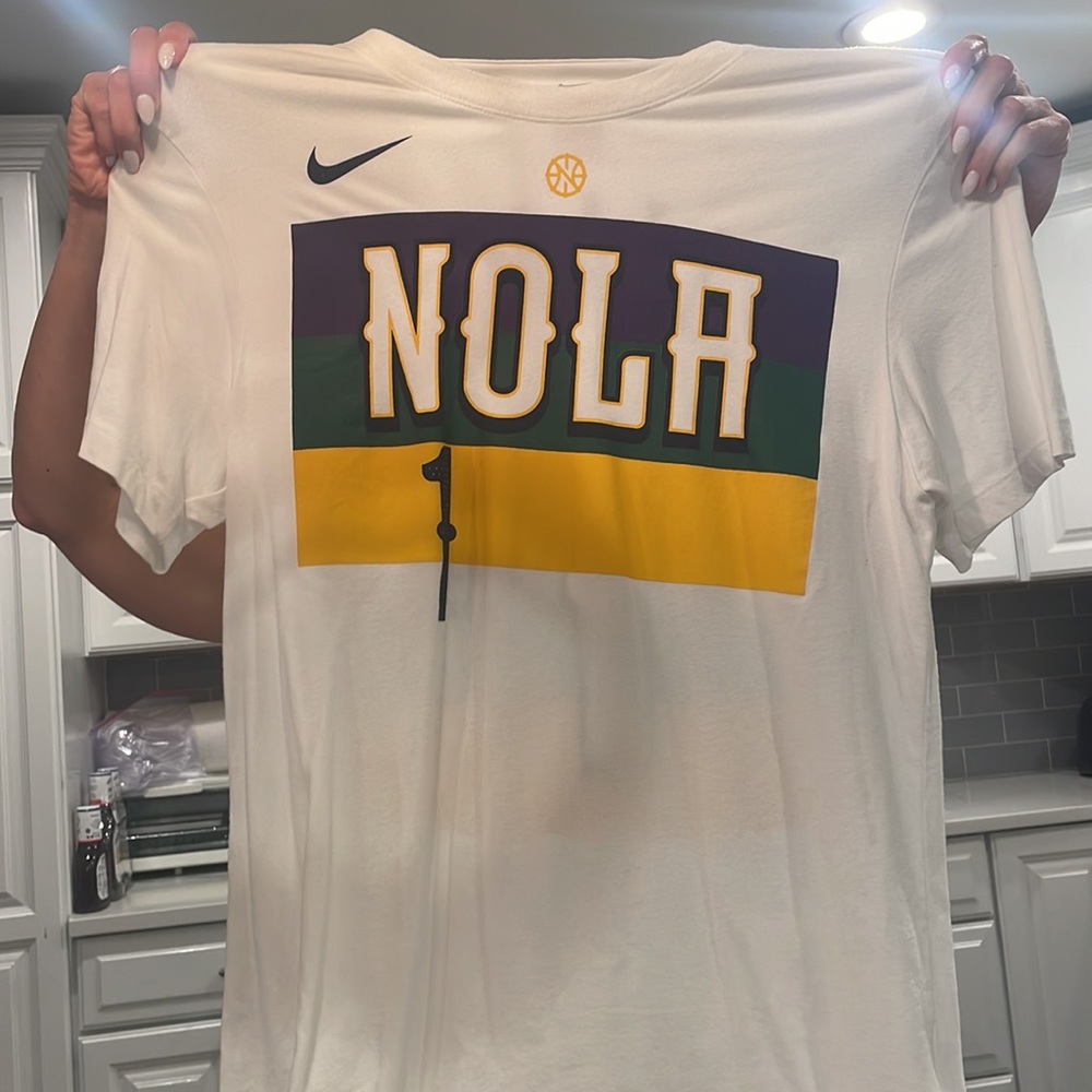 2019 NBA dri-fit zion williamson tee